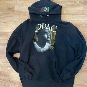 Black Graphic Hoodie